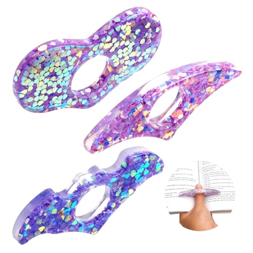Buchseitenhalter, 3 Stück, glitzerndes Liebesherz, Harz, Daumenbuch-Seitenhalter, handgefertigtes Lesezeichen, Lesezubehör für Lehrer, Liebhaber, Buchliebhaber, Geschenke Buchseitenhalter, 3 Stück, glitzerndes Liebesherz, Harz, Daumenbuch-Seitenhalter, handgefertigtes Lesezeichen, Lesezubehör für Lehrer, Liebhaber, Buchliebhaber, Geschenke von Pretwad