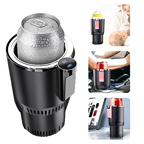 Prevessel Mini-Kühlschränke, Autokühler, praktische Kühl- und Heizfunktion, Cup Mini Icebox Kühlbox Gefrierschrank Camping, Fahren, Picknick von Prevessel