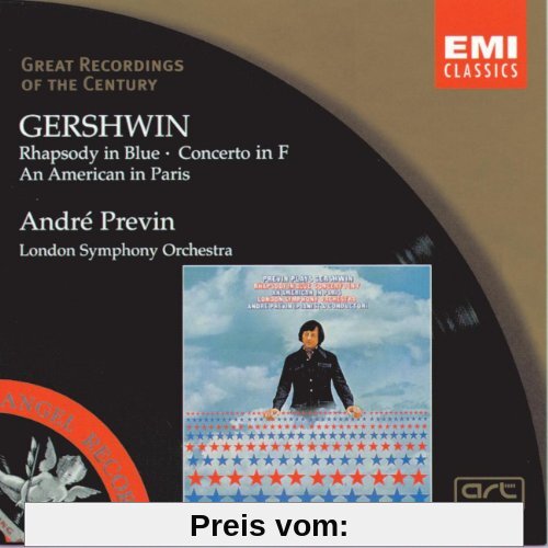 Great Recordings Of The Century - Gershwin (Werke für Klavier und Orchester) von Previn