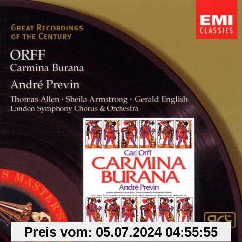 Great Recordings Of The Century - Orff (Carmina Burana) von Previn