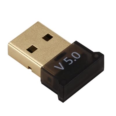 Prevo Bluetooth 5.0 USB-Adapter, kompatibel mit PC Desktop Laptop Prevo Bluetooth 5.0 USB-Adapter, kompatibel mit PC Desktop Laptop von Prevo