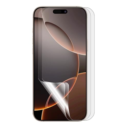 2 x weiche PET-Folie für Apple iPhone 16 Pro Max Front-Großpackung 2 x weiche PET-Folie für Apple iPhone 16 Pro Max Front-Großpackung von PriceDumb