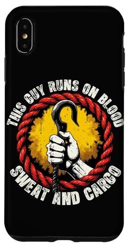 Dieser Typ läuft auf Blut, Schweiß und Fracht Hülle für iPhone XS Max Dieser Typ läuft auf Blut, Schweiß und Fracht Hülle für iPhone XS Max von Pride Dockworker Longshoreman Stevedores Cargo