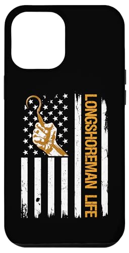 Longshoreman Life Pride USA Flagge Hülle für iPhone 12 Pro Max Longshoreman Life Pride USA Flagge Hülle für iPhone 12 Pro Max von Pride Dockworker Longshoreman Stevedores Cargo