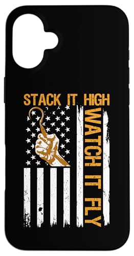 Longshoreman Pride Flagge der USA, stapeln Sie sie hoch, schauen Sie zu, wie sie fliegt Hülle für iPhone 16 Plus Longshoreman Pride Flagge der USA, stapeln Sie sie hoch, schauen Sie zu, wie sie fliegt Hülle für iPhone 16 Plus von Pride Dockworker Longshoreman Stevedores Cargo