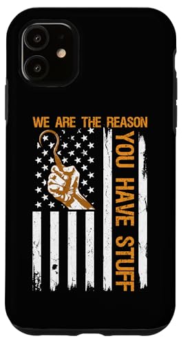 Longshoreman Pride USA Flagge Hülle für iPhone 11 Longshoreman Pride USA Flagge Hülle für iPhone 11 von Pride Dockworker Longshoreman Stevedores Cargo