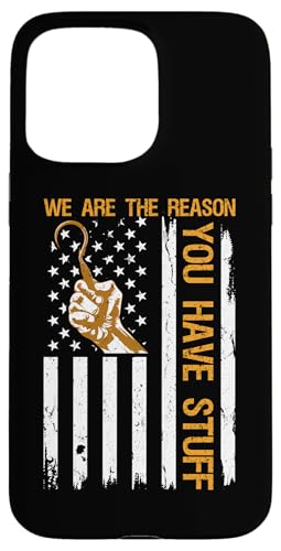 Longshoreman Pride USA Flagge Hülle für iPhone 15 Pro Max Longshoreman Pride USA Flagge Hülle für iPhone 15 Pro Max von Pride Dockworker Longshoreman Stevedores Cargo