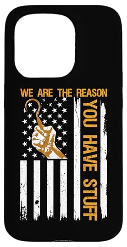Longshoreman Pride USA Flagge Hülle für iPhone 15 Pro Longshoreman Pride USA Flagge Hülle für iPhone 15 Pro von Pride Dockworker Longshoreman Stevedores Cargo
