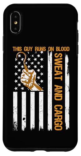 Longshoreman Pride USA Flagge Hülle für iPhone XS Max Longshoreman Pride USA Flagge Hülle für iPhone XS Max von Pride Dockworker Longshoreman Stevedores Cargo