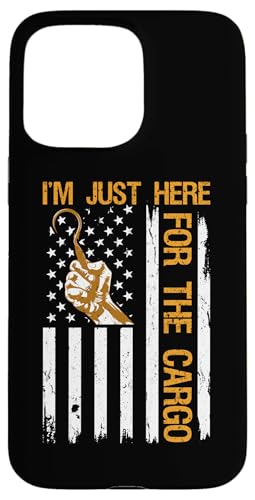 Longshoreman Pride USA Flagge I'm Just Here for The Cargo Hülle für iPhone 15 Pro Max Longshoreman Pride USA Flagge I'm Just Here for The Cargo Hülle für iPhone 15 Pro Max von Pride Dockworker Longshoreman Stevedores Cargo