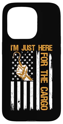 Longshoreman Pride USA Flagge I'm Just Here for The Cargo Hülle für iPhone 15 Pro Longshoreman Pride USA Flagge I'm Just Here for The Cargo Hülle für iPhone 15 Pro von Pride Dockworker Longshoreman Stevedores Cargo