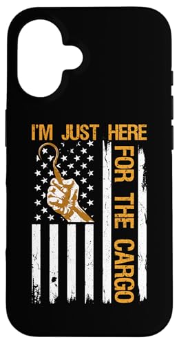 Longshoreman Pride USA Flagge I'm Just Here for The Cargo Hülle für iPhone 16 Longshoreman Pride USA Flagge I'm Just Here for The Cargo Hülle für iPhone 16 von Pride Dockworker Longshoreman Stevedores Cargo
