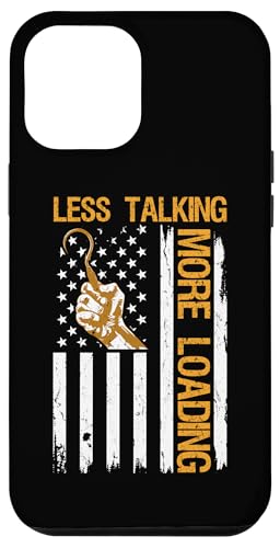 Longshoreman Pride USA-Flagge: Weniger reden, mehr laden Hülle für iPhone 12 Pro Max Longshoreman Pride USA-Flagge: Weniger reden, mehr laden Hülle für iPhone 12 Pro Max von Pride Dockworker Longshoreman Stevedores Cargo