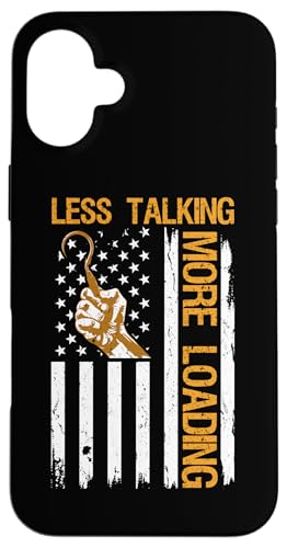 Longshoreman Pride USA-Flagge: Weniger reden, mehr laden Hülle für iPhone 16 Plus Longshoreman Pride USA-Flagge: Weniger reden, mehr laden Hülle für iPhone 16 Plus von Pride Dockworker Longshoreman Stevedores Cargo