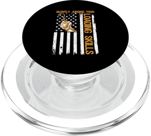 Longshoreman Pride USA lautlos beurteilt Ihre Ladefähigkeiten PopSockets PopGrip für MagSafe Longshoreman Pride USA lautlos beurteilt Ihre Ladefähigkeiten PopSockets PopGrip für MagSafe von Pride Dockworker Longshoreman Stevedores Cargo
