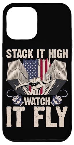 Stack it High, Watch it Fly Longshoreman Humor Spruch Hülle für iPhone 12 Pro Max Stack it High, Watch it Fly Longshoreman Humor Spruch Hülle für iPhone 12 Pro Max von Pride Dockworker Longshoreman Stevedores Cargo