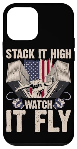 Stack it High, Watch it Fly Longshoreman Humor Spruch Hülle für iPhone 12 mini Stack it High, Watch it Fly Longshoreman Humor Spruch Hülle für iPhone 12 mini von Pride Dockworker Longshoreman Stevedores Cargo