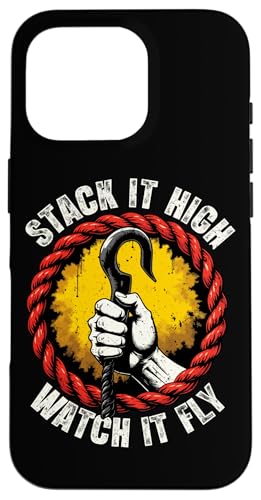 Stapel es hoch, sieh zu, wie es fliegt Hülle für iPhone 16 Pro Stapel es hoch, sieh zu, wie es fliegt Hülle für iPhone 16 Pro von Pride Dockworker Longshoreman Stevedores Cargo