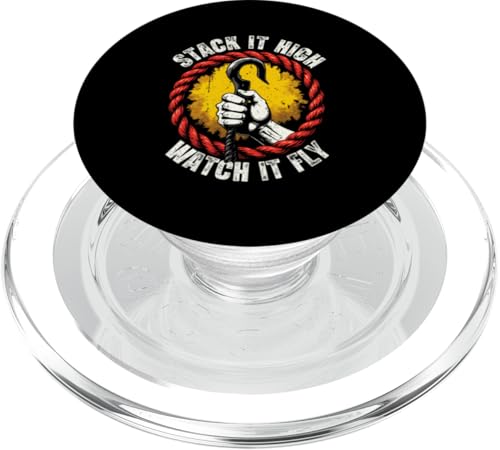 Stapel es hoch, sieh zu, wie es fliegt PopSockets PopGrip für MagSafe Stapel es hoch, sieh zu, wie es fliegt PopSockets PopGrip für MagSafe von Pride Dockworker Longshoreman Stevedores Cargo