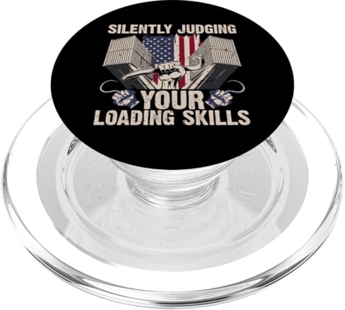 Stille Beurteilung Ihrer Ladefähigkeiten PopSockets PopGrip für MagSafe Stille Beurteilung Ihrer Ladefähigkeiten PopSockets PopGrip für MagSafe von Pride Dockworker Longshoreman Stevedores Cargo