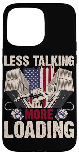 Weniger Sprechen, mehr Laden Hülle für iPhone 15 Pro Max von Pride Dockworker Longshoreman Stevedores Cargo