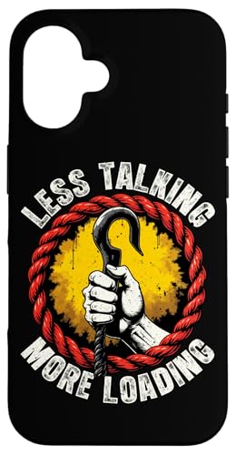 Weniger Sprechen, mehr Laden Hülle für iPhone 16 Weniger Sprechen, mehr Laden Hülle für iPhone 16 von Pride Dockworker Longshoreman Stevedores Cargo