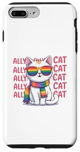 LGBTQ Pride T-Shirt – Ally Cat Regenbogenflagge Hülle für iPhone 7 Plus/8 Plus LGBTQ Pride T-Shirt – Ally Cat Regenbogenflagge Hülle für iPhone 7 Plus/8 Plus von Pride Month Shirt LGBTQ Love Is Always The Answer