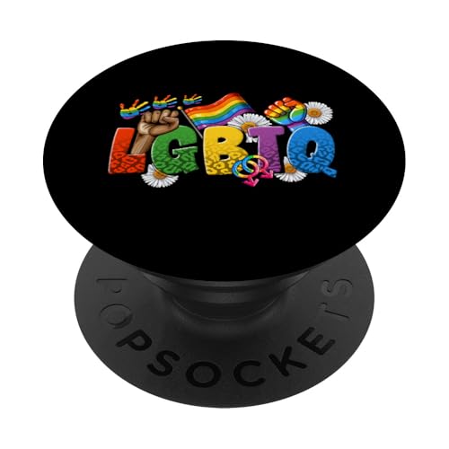 LGBTQ Pride T-Shirt – Be Yourself Regenbogenflagge PopSockets Klebender PopGrip LGBTQ Pride T-Shirt – Be Yourself Regenbogenflagge PopSockets Klebender PopGrip von Pride Month Shirt LGBTQ Love Is Always The Answer