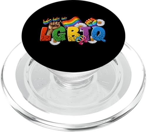 LGBTQ Pride T-Shirt – Be Yourself Regenbogenflagge PopSockets PopGrip für MagSafe LGBTQ Pride T-Shirt – Be Yourself Regenbogenflagge PopSockets PopGrip für MagSafe von Pride Month Shirt LGBTQ Love Is Always The Answer