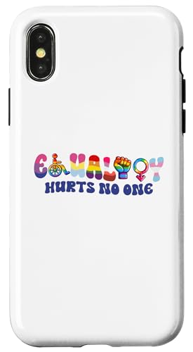 LGBTQ Pride T-Shirt – Equal Hurts No One Regenbogenflagge Hülle für iPhone X/XS LGBTQ Pride T-Shirt – Equal Hurts No One Regenbogenflagge Hülle für iPhone X/XS von Pride Month Shirt LGBTQ Love Is Always The Answer