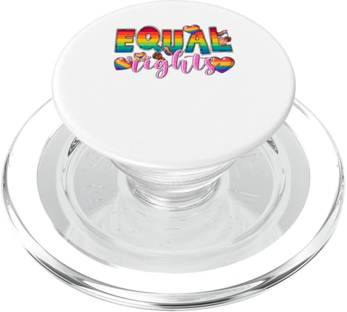 LGBTQ Pride T-Shirt – Equal Right Regenbogenflagge PopSockets PopGrip für MagSafe LGBTQ Pride T-Shirt – Equal Right Regenbogenflagge PopSockets PopGrip für MagSafe von Pride Month Shirt LGBTQ Love Is Always The Answer