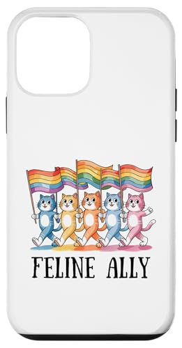 LGBTQ Pride T-Shirt – Feline Ally Cat Regenbogenflagge Hülle für iPhone 12 mini LGBTQ Pride T-Shirt – Feline Ally Cat Regenbogenflagge Hülle für iPhone 12 mini von Pride Month Shirt LGBTQ Love Is Always The Answer