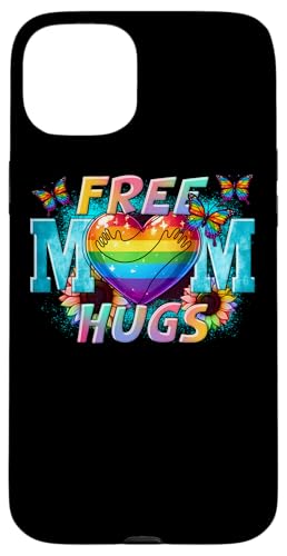 LGBTQ Pride T-Shirt – Free Mom Hugs Regenbogenflagge Hülle für iPhone 15 Plus LGBTQ Pride T-Shirt – Free Mom Hugs Regenbogenflagge Hülle für iPhone 15 Plus von Pride Month Shirt LGBTQ Love Is Always The Answer