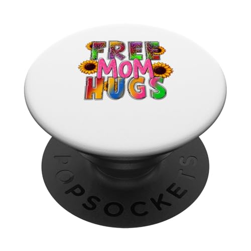 LGBTQ Pride T-Shirt – Free Mom Hugs Regenbogenflagge PopSockets Klebender PopGrip LGBTQ Pride T-Shirt – Free Mom Hugs Regenbogenflagge PopSockets Klebender PopGrip von Pride Month Shirt LGBTQ Love Is Always The Answer