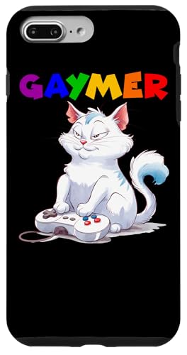 LGBTQ Pride T-Shirt – Gaymer Cat Regenbogenflagge Hülle für iPhone 7 Plus/8 Plus LGBTQ Pride T-Shirt – Gaymer Cat Regenbogenflagge Hülle für iPhone 7 Plus/8 Plus von Pride Month Shirt LGBTQ Love Is Always The Answer