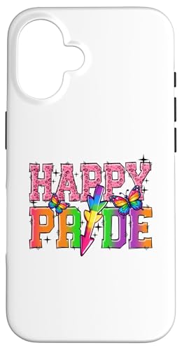 LGBTQ Pride T-Shirt – Happy Pride Regenbogenflagge Hülle für iPhone 16 LGBTQ Pride T-Shirt – Happy Pride Regenbogenflagge Hülle für iPhone 16 von Pride Month Shirt LGBTQ Love Is Always The Answer