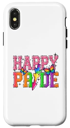 LGBTQ Pride T-Shirt – Happy Pride Regenbogenflagge Hülle für iPhone X/XS LGBTQ Pride T-Shirt – Happy Pride Regenbogenflagge Hülle für iPhone X/XS von Pride Month Shirt LGBTQ Love Is Always The Answer
