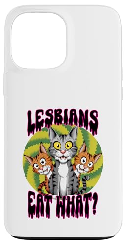 LGBTQ Pride T-Shirt – Lesbians Eat What Regenbogenflagge Hülle für iPhone 13 Pro Max LGBTQ Pride T-Shirt – Lesbians Eat What Regenbogenflagge Hülle für iPhone 13 Pro Max von Pride Month Shirt LGBTQ Love Is Always The Answer