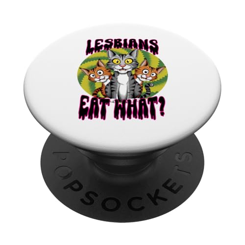LGBTQ Pride T-Shirt – Lesbians Eat What Regenbogenflagge PopSockets Klebender PopGrip LGBTQ Pride T-Shirt – Lesbians Eat What Regenbogenflagge PopSockets Klebender PopGrip von Pride Month Shirt LGBTQ Love Is Always The Answer