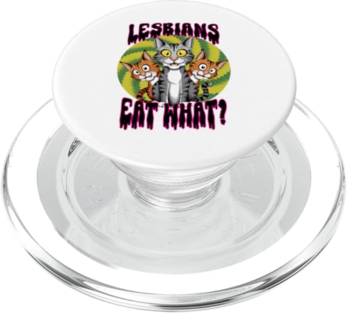 LGBTQ Pride T-Shirt – Lesbians Eat What Regenbogenflagge PopSockets PopGrip für MagSafe LGBTQ Pride T-Shirt – Lesbians Eat What Regenbogenflagge PopSockets PopGrip für MagSafe von Pride Month Shirt LGBTQ Love Is Always The Answer