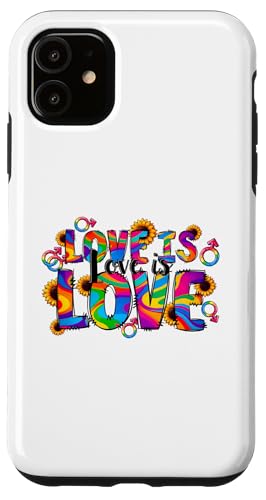 LGBTQ Pride T-Shirt – Love Is Love Regenbogenflagge Hülle für iPhone 11 LGBTQ Pride T-Shirt – Love Is Love Regenbogenflagge Hülle für iPhone 11 von Pride Month Shirt LGBTQ Love Is Always The Answer