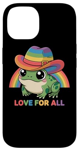 LGBTQ Pride T-Shirt – Love for All Regenbogenflagge Frosch Hülle für iPhone 14 LGBTQ Pride T-Shirt – Love for All Regenbogenflagge Frosch Hülle für iPhone 14 von Pride Month Shirt LGBTQ Love Is Always The Answer