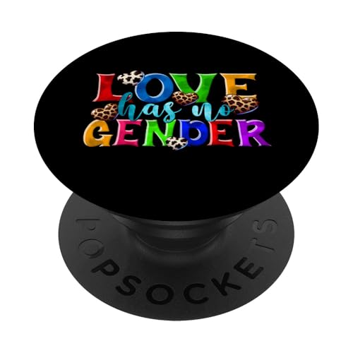 LGBTQ Pride T-Shirt – Love has no Gender Regenbogenflagge PopSockets Klebender PopGrip LGBTQ Pride T-Shirt – Love has no Gender Regenbogenflagge PopSockets Klebender PopGrip von Pride Month Shirt LGBTQ Love Is Always The Answer