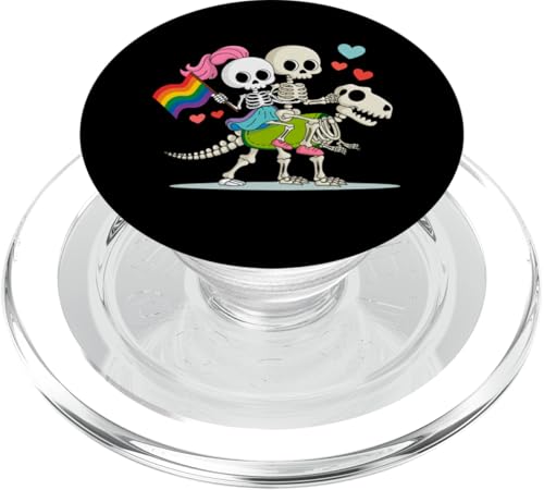 LGBTQ Pride T-Shirt – Pride Dinosaur Regenbogenflagge PopSockets PopGrip für MagSafe LGBTQ Pride T-Shirt – Pride Dinosaur Regenbogenflagge PopSockets PopGrip für MagSafe von Pride Month Shirt LGBTQ Love Is Always The Answer