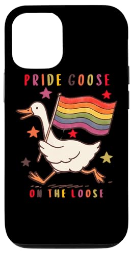 LGBTQ Pride T-Shirt – Pride Goose Regenbogenflagge Hülle für iPhone 12/12 Pro LGBTQ Pride T-Shirt – Pride Goose Regenbogenflagge Hülle für iPhone 12/12 Pro von Pride Month Shirt LGBTQ Love Is Always The Answer