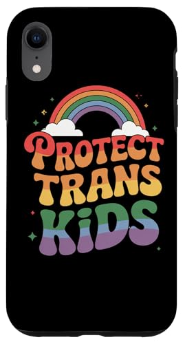 LGBTQ Pride T-Shirt – Protect Trans Kids Regenbogenflagge Hülle für iPhone XR LGBTQ Pride T-Shirt – Protect Trans Kids Regenbogenflagge Hülle für iPhone XR von Pride Month Shirt LGBTQ Love Is Always The Answer