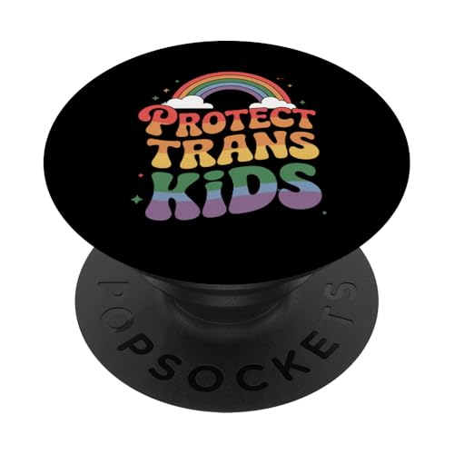 LGBTQ Pride T-Shirt – Protect Trans Kids Regenbogenflagge PopSockets Klebender PopGrip LGBTQ Pride T-Shirt – Protect Trans Kids Regenbogenflagge PopSockets Klebender PopGrip von Pride Month Shirt LGBTQ Love Is Always The Answer