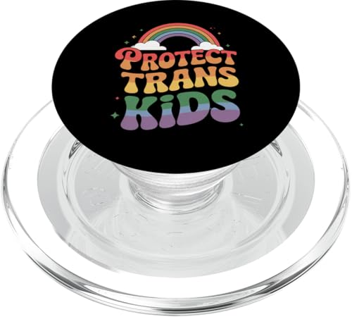 LGBTQ Pride T-Shirt – Protect Trans Kids Regenbogenflagge PopSockets PopGrip für MagSafe LGBTQ Pride T-Shirt – Protect Trans Kids Regenbogenflagge PopSockets PopGrip für MagSafe von Pride Month Shirt LGBTQ Love Is Always The Answer
