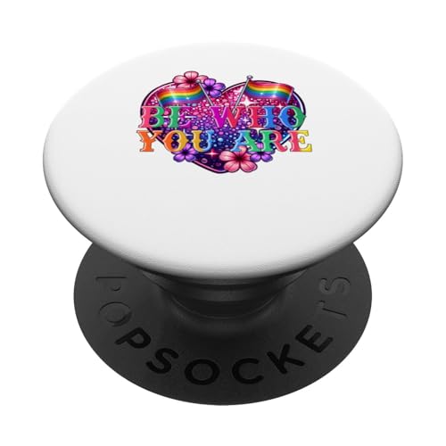 LGBTQ Pride T-Shirt – Sei wie du bist – Regenbogenflagge PopSockets Klebender PopGrip LGBTQ Pride T-Shirt – Sei wie du bist – Regenbogenflagge PopSockets Klebender PopGrip von Pride Month Shirt LGBTQ Love Is Always The Answer