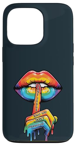 Don't Judge Understand LGBT - Accept Love LGBTQ Pride Month Hülle für iPhone 13 Pro Don't Judge Understand LGBT - Accept Love LGBTQ Pride Month Hülle für iPhone 13 Pro von Pride & Giggles Apparel.USA